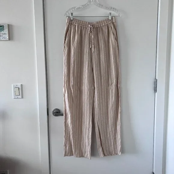 Zara Striped Textured Weave Pants - Picture 6 of 12